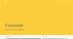 Desktop Screenshot of finetuned.org